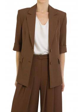 Blazer monopetto maniche corte spacchi laterali Imperial